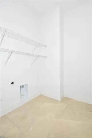 Laundry area room