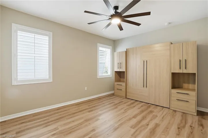 Bedroom with Murphy Bed upstairs