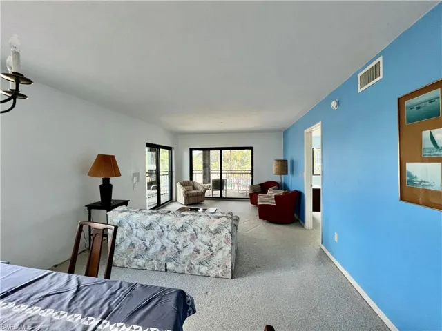 Bedroom featuring carpet floors