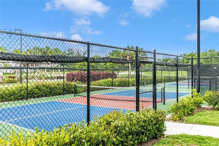 View of sport court for Pickle Ball