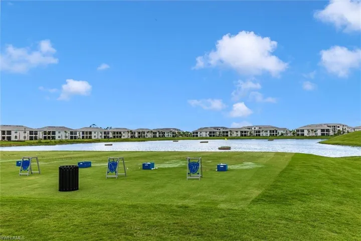 Beautiful driving range to practice your swing