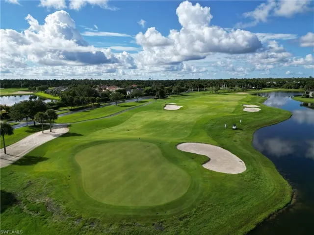 Surrounding community featuring a water view