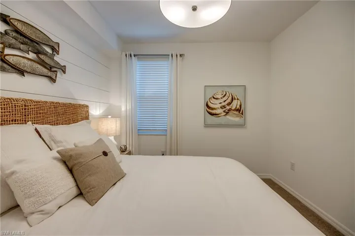 Bedroom featuring carpet