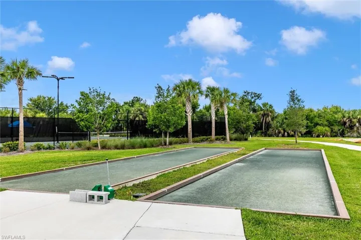 Bocce Ball court