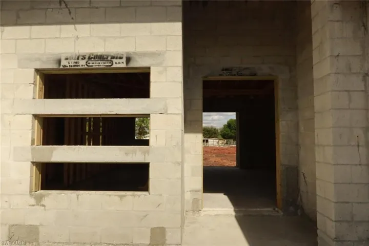 Doorway to property