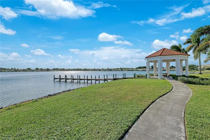 Gazebo and Dock for fishing, sailing, kayaking, canoeing and paddle boarding