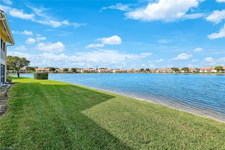 Water view, just steps outside your screened Lanai