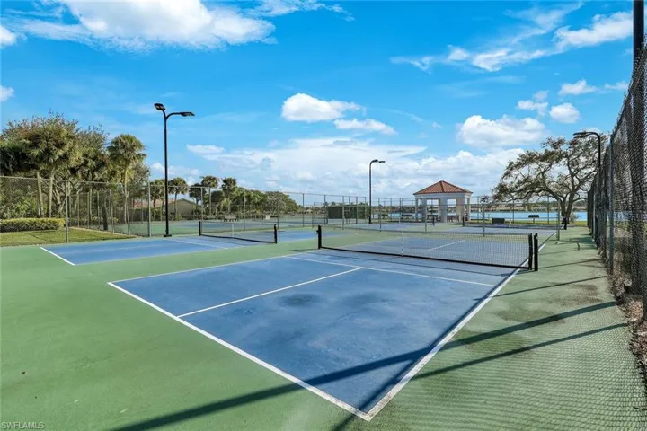Even the Pickleball courts come with amazing water views!