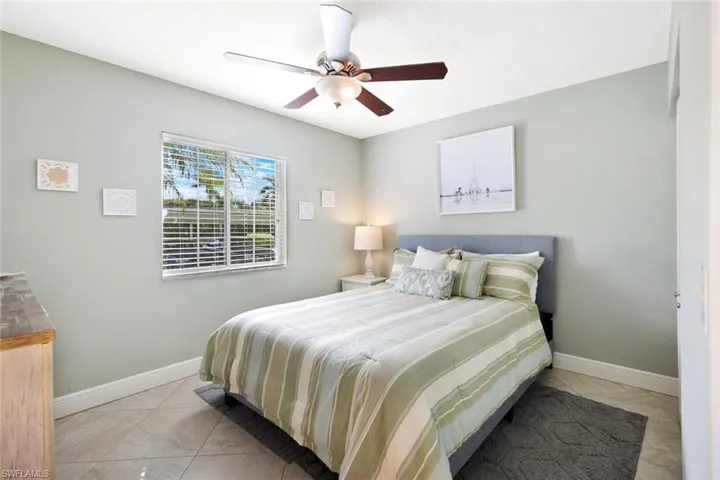 A warm inviting bedroom for your guests