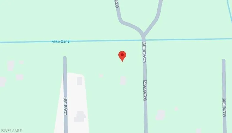 Location Map. Displaying the geographic position of the property relative to identified thoroughfares and waterways