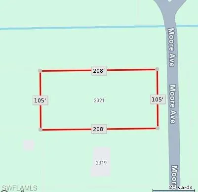 Property Survey. Illustrating the dimensions and parcel identification of the property