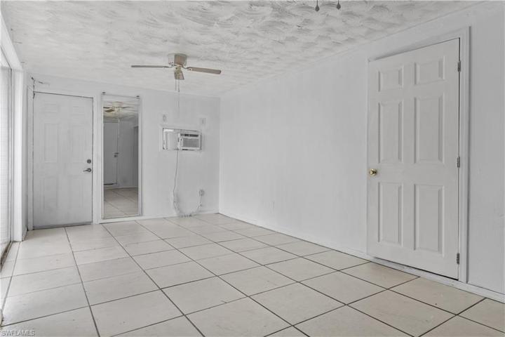 This room has an additional exterior door