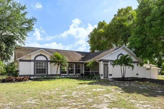 Beautiful home on 1.59-acre lot.