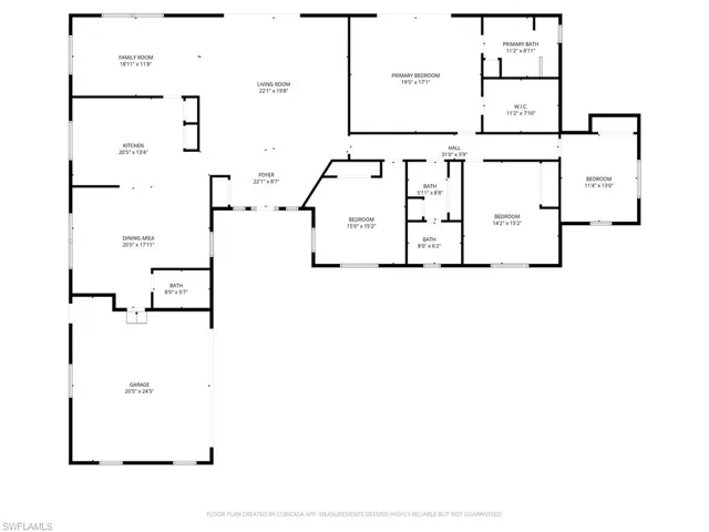 View of home floor plan