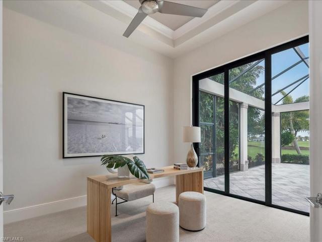 Spacious work from home space