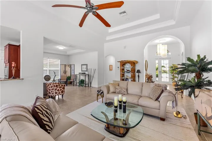 Great room looking toward foyer