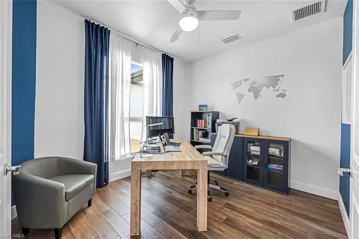 You may use it as an office - desk stays
