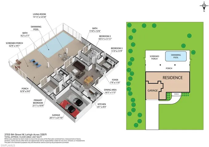 3 D Floorplan