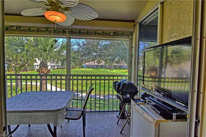 Lovely views of the golf course from your lanai.