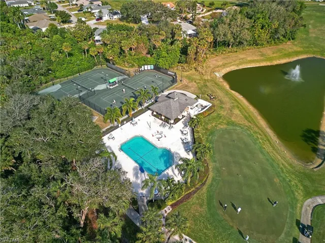 Aerial view of the Villages at Country Creek Amenities
