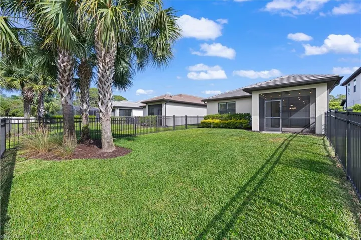 Fenced in Yard