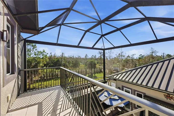 View from main bedroom balcony