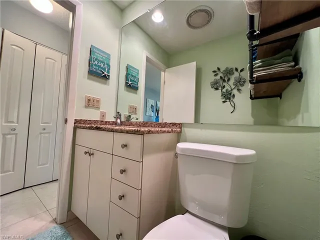 Second Vanity & toilet