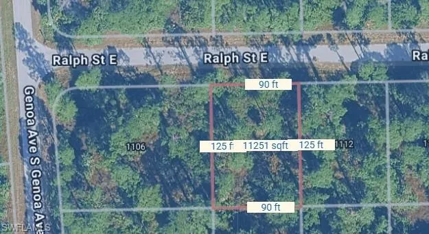 Map / location with property boundaries highlighted