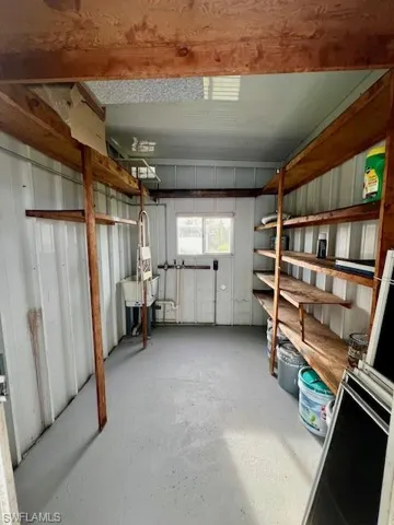 View of storage