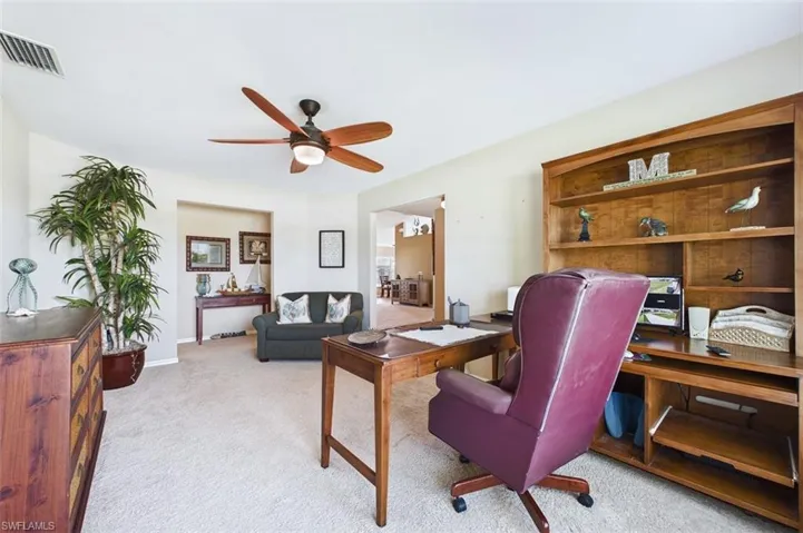 Office or extra sleeping area for guests
