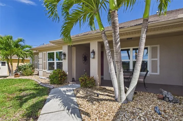Covered front porch