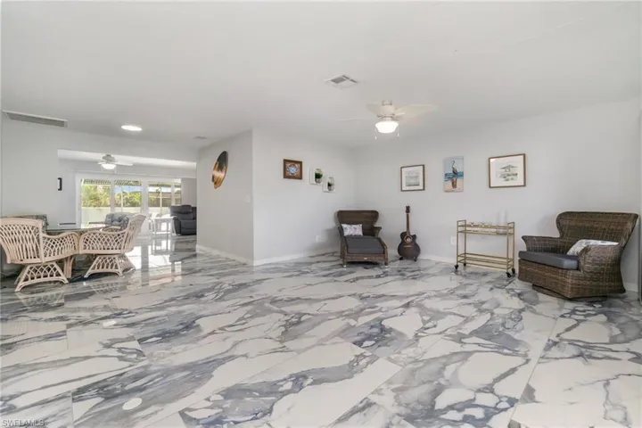 Walk into the large Living Room