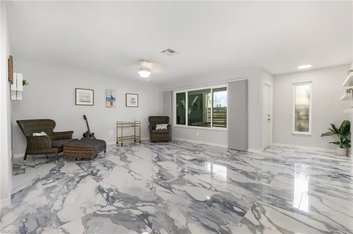 Look back at the front entry from the Living Room
