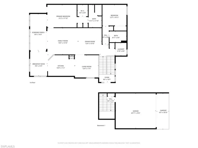 View of room layout