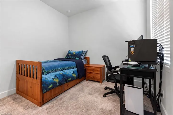 Third bedroom has it's own private bath