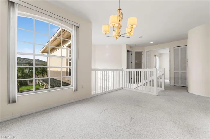 At the top of the stairs you will find the Dining room