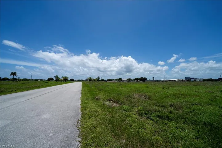 View of road with a rural view