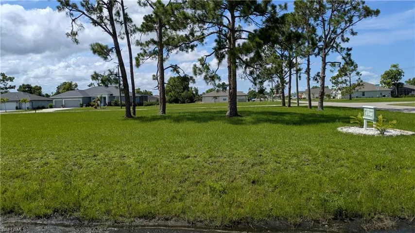 View of lot from Zemel Rd