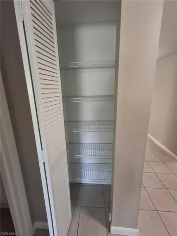 View of closet
