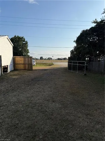 View of yard