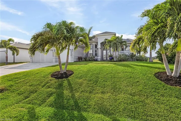 Professional mature landscaping, irrigation system