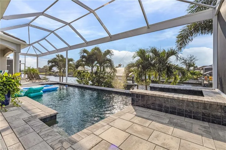 Heated Pool & Spa with LED Lighting
