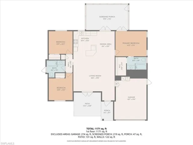 View of home floor plan