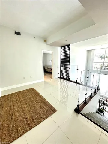 View of tiled empty room
