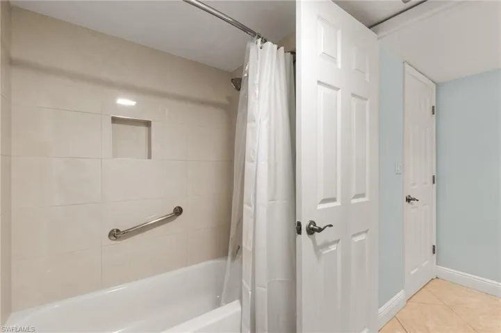 Combination tub and shower