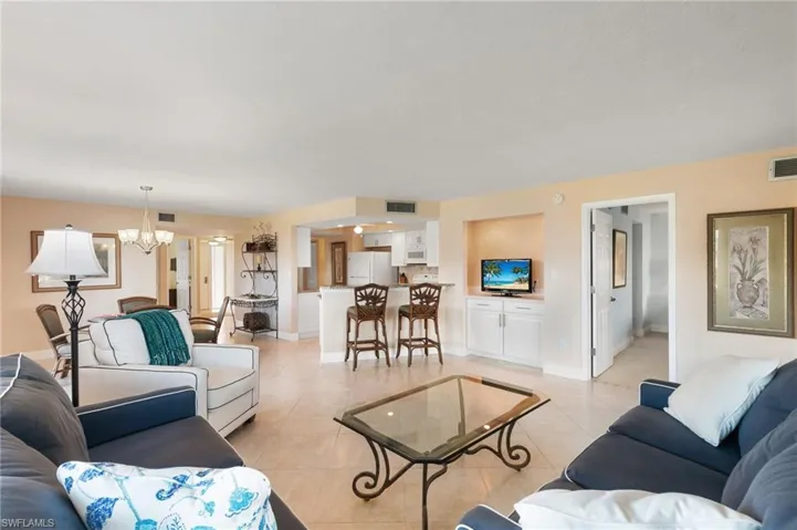 Your friends and family will enjoy hanging out in this living space