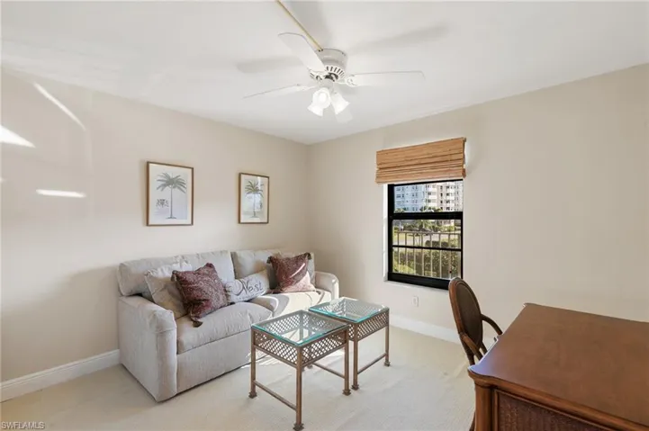 A guest room that will be cherished, currently being used as a den
