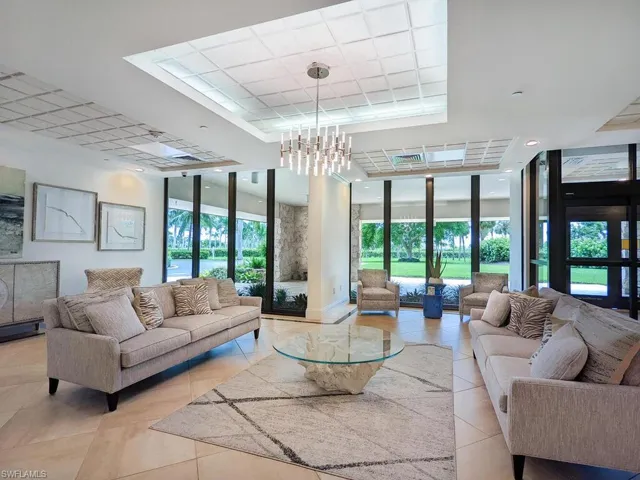 View of community lobby