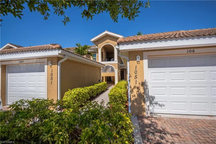 Each condo has an individual single car garage