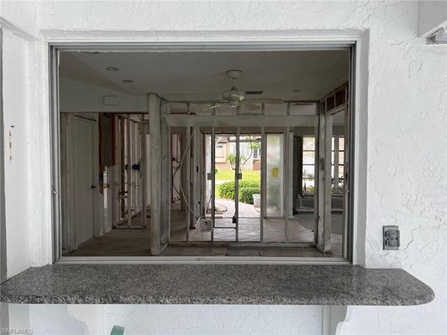 Pass through from kitchen to deck